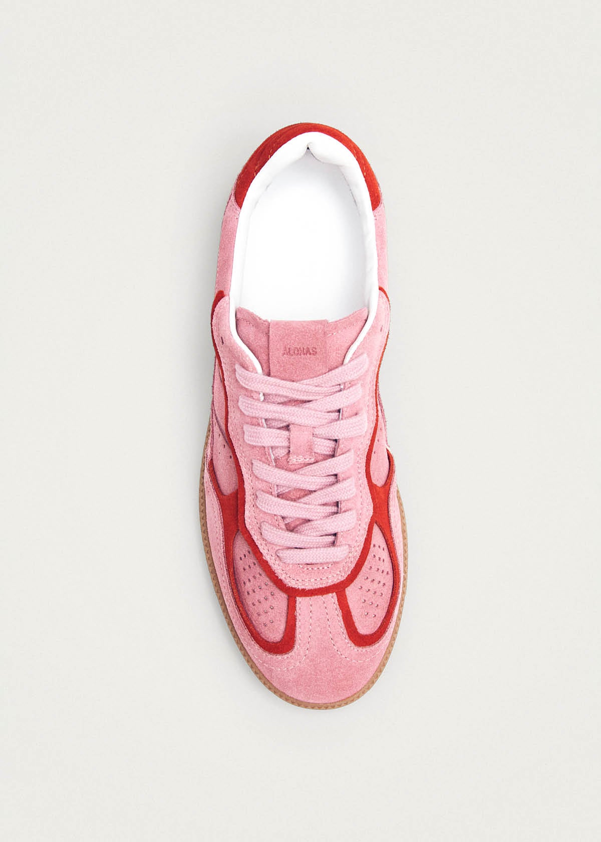 Tb.490 Rife Sea Pink Leather Sneakers - Image 4