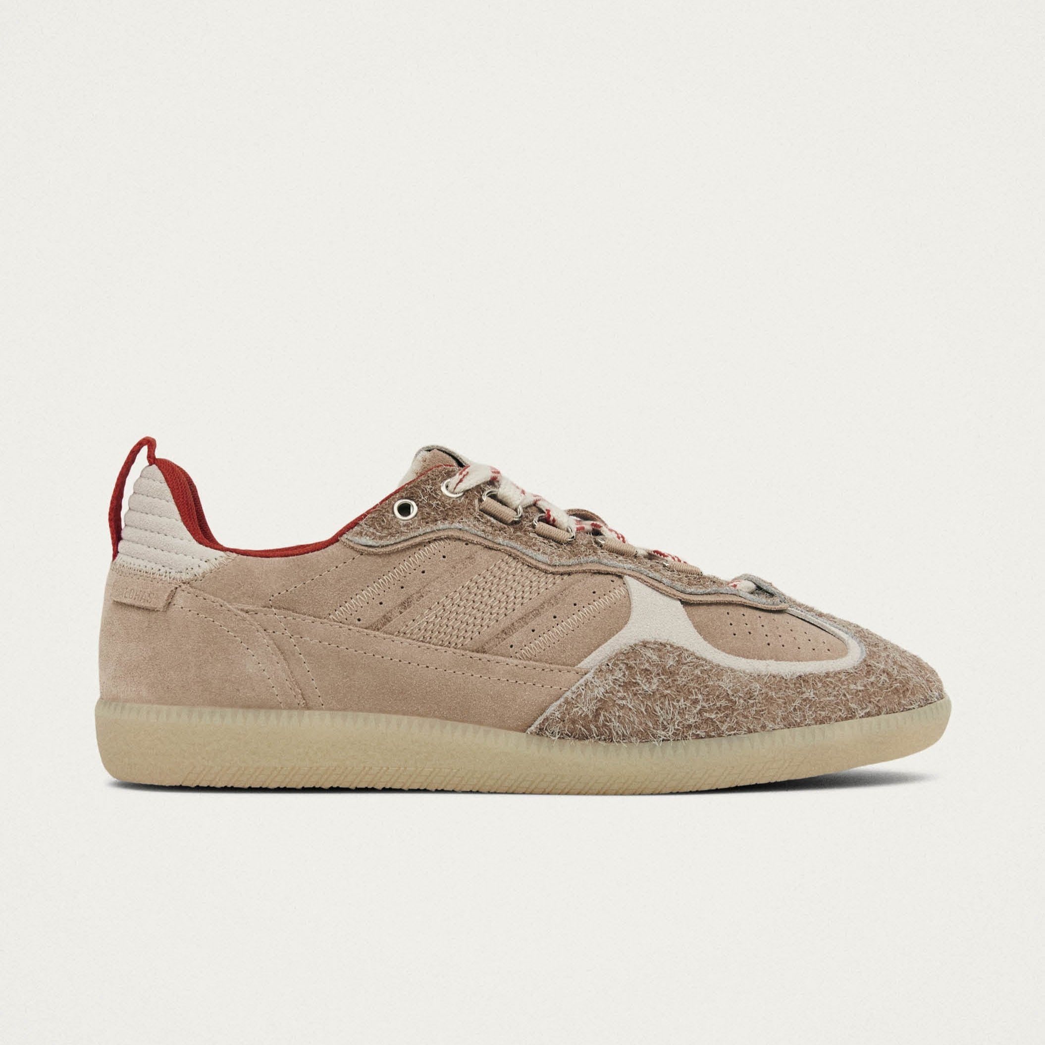 Tb.490 Trek Beige Leather Sneakers - Image 3