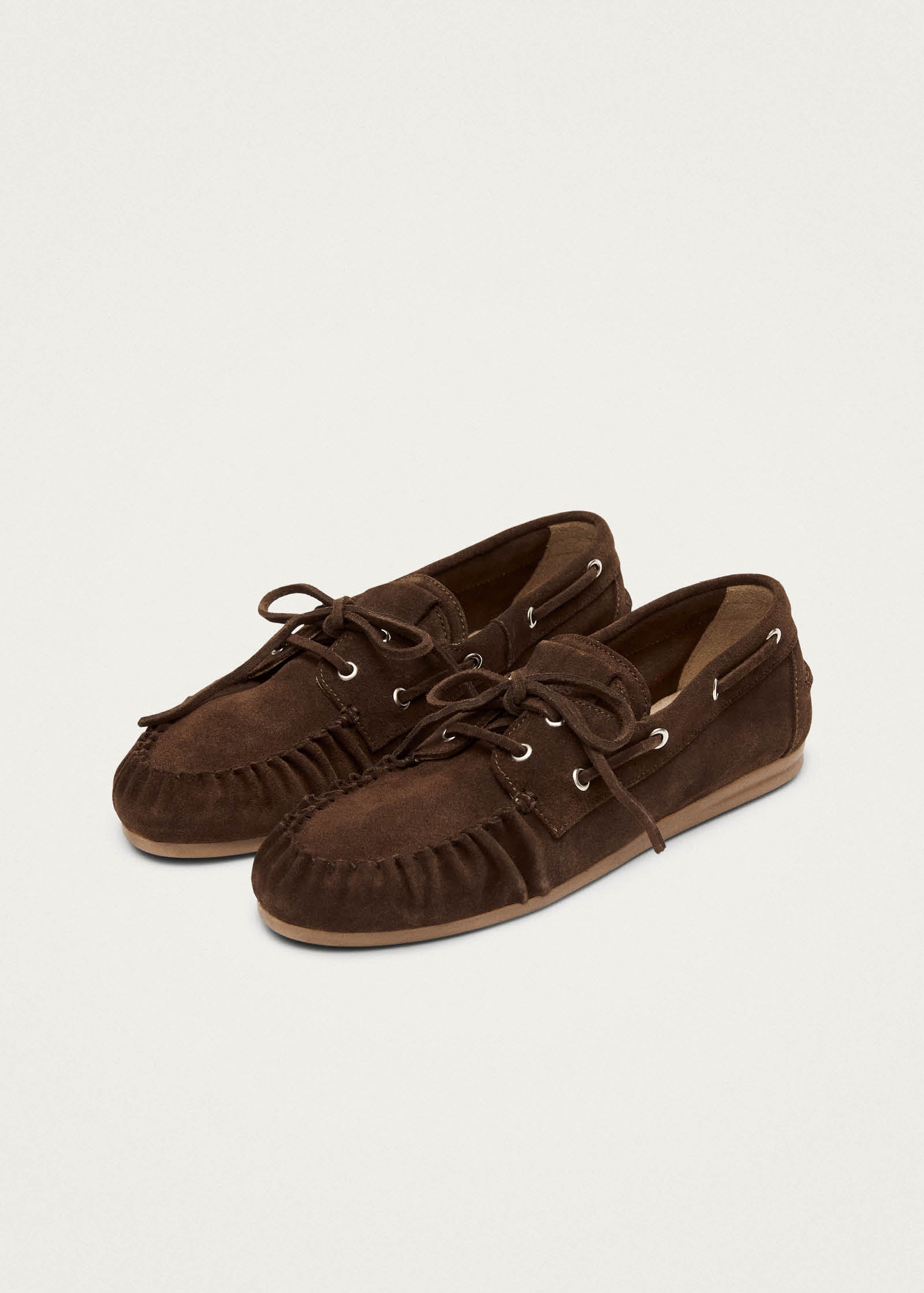 Rowan Suede Brown Leather Loafers - Image 7