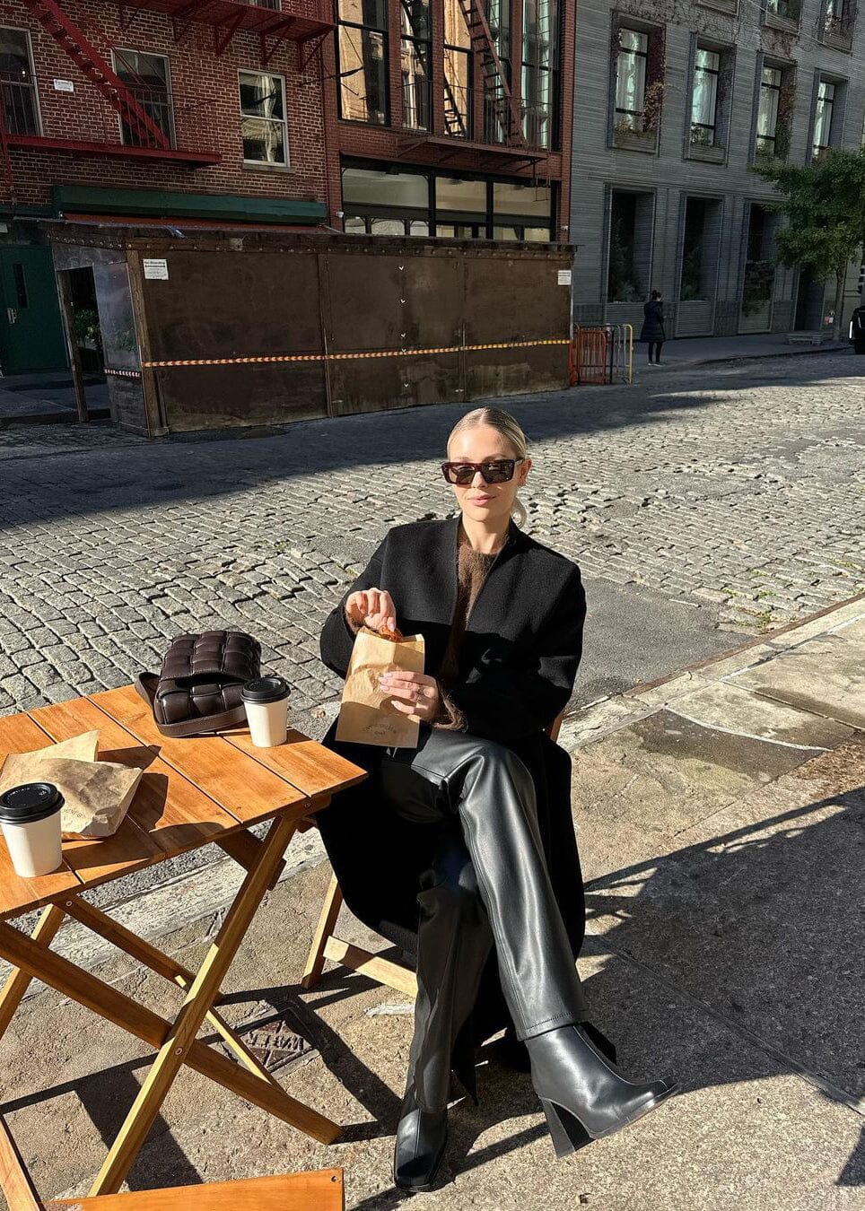 South Black Leather Ankle Boots - Image 7