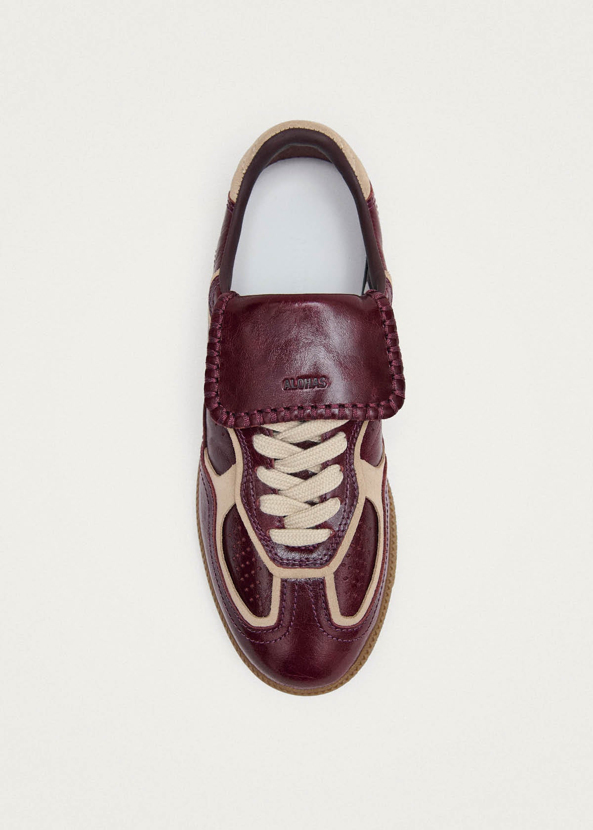 Tb.490 Club Deep Burgundy Patent Leather Sneakers - Image 5