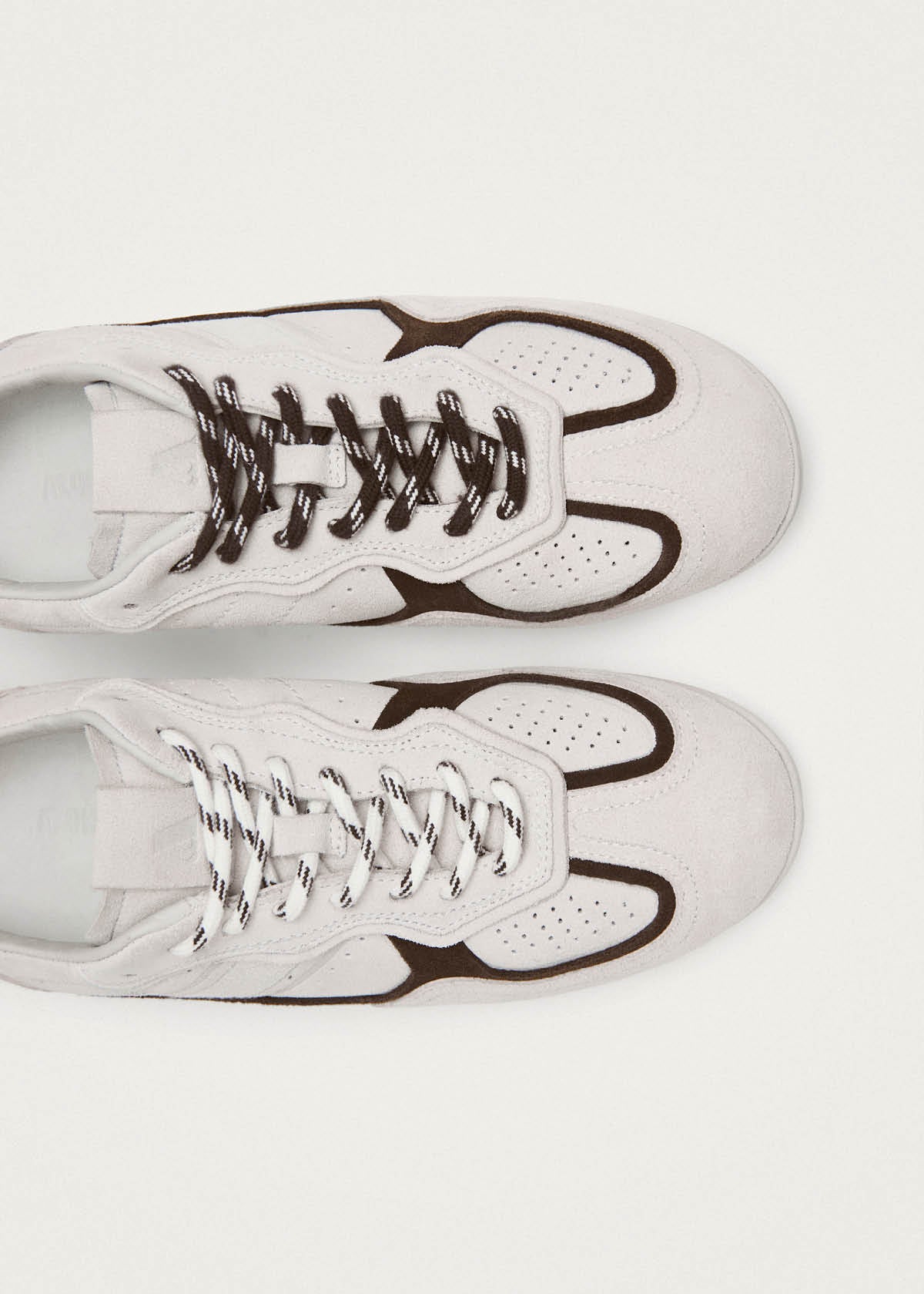 Tb.91 Suede Cream Leather Sneakers - Image 7