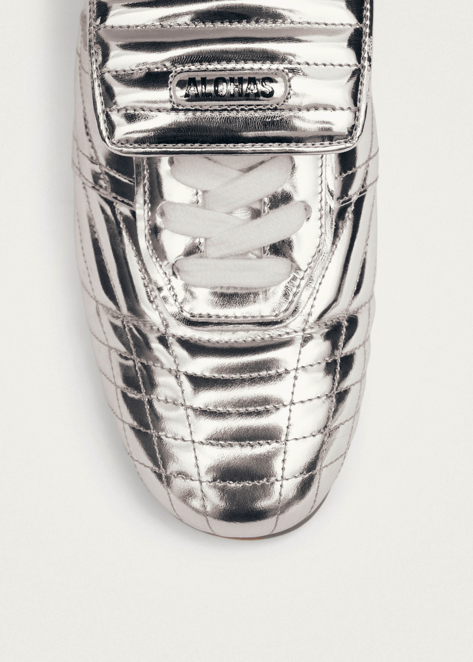 Tb.99 Silver Leather Sneakers - Image 10