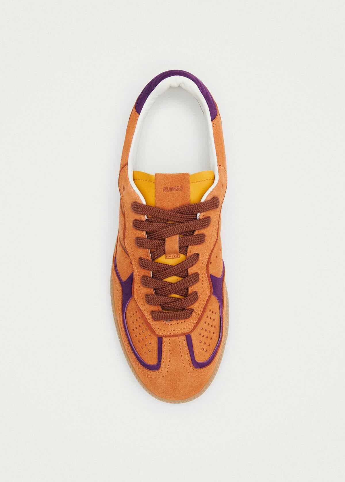Tb.490 Rife Orange Leather Sneakers - Image 4